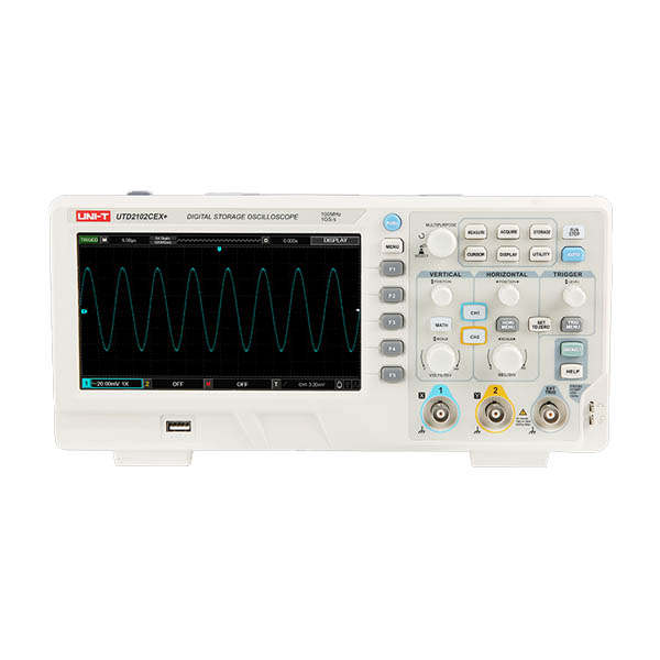 UTD2102CEX+ UNI-T Digital Storage Oscilloscope 100MHz | RAM Electronics ...